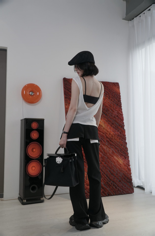 PLEATED SKIRT TROUSERS (quần váy xếp ly) 2