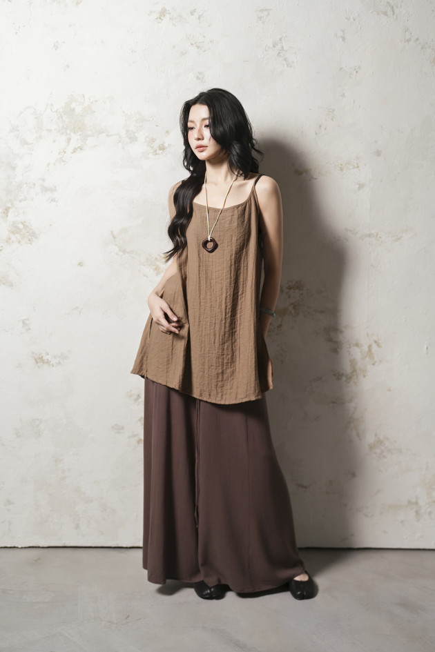 HIKARI TOP (áo linen hai dây) 3