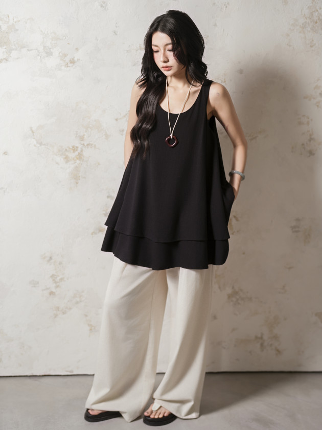NAGI PANTS (quần linen ống rộng) 2