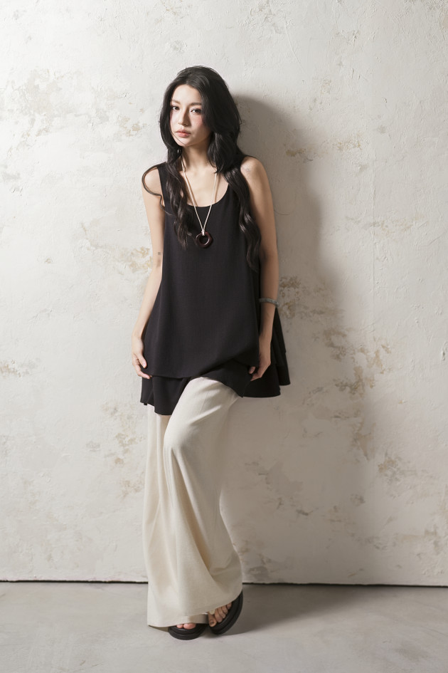 FUURIN DRESS (đầm linen hai tầng) 7