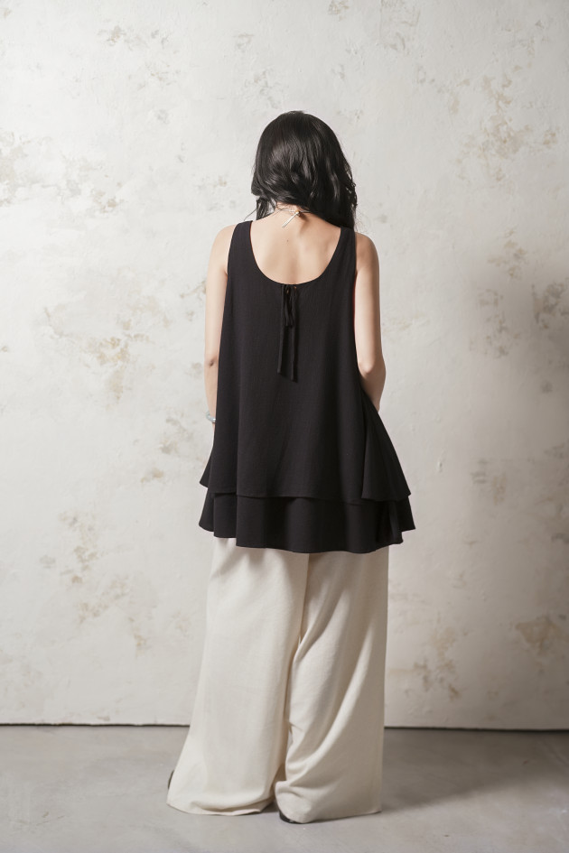 FUURIN DRESS (đầm linen hai tầng) 14