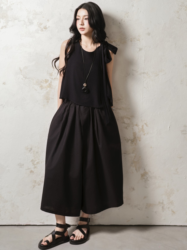 IWA PANTS (quần váy linen)