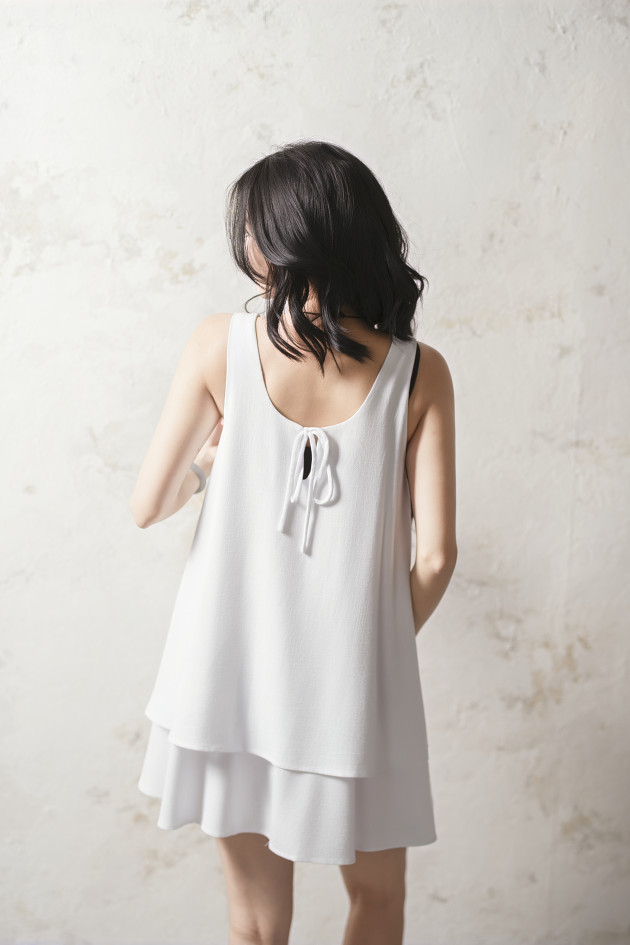 FUURIN DRESS (đầm linen hai tầng) 13