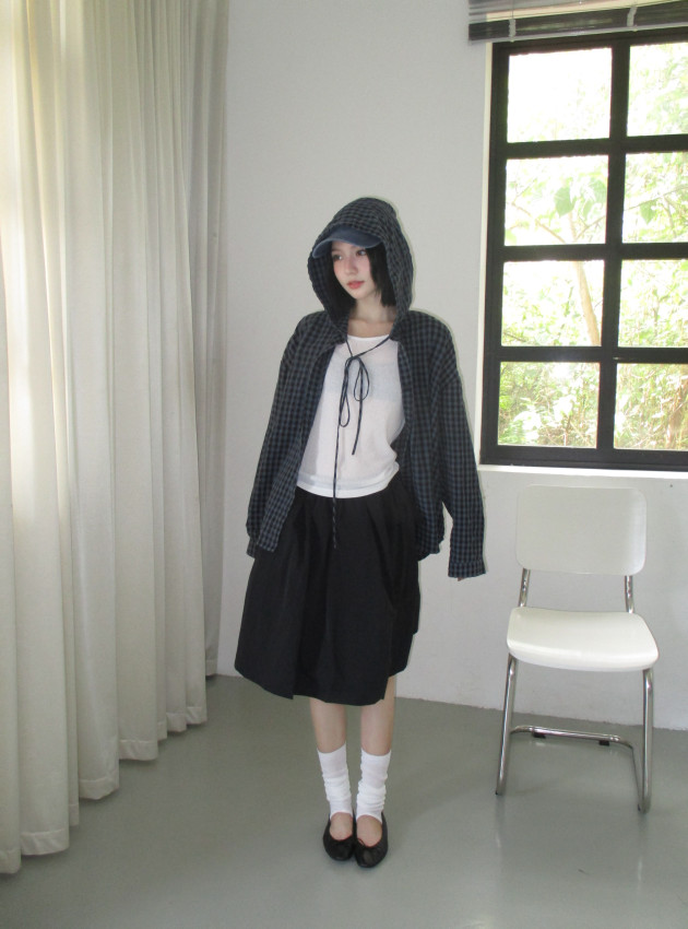 VÁY DÙ DÁNG LỬNG (Gather Volume Skirt) 0