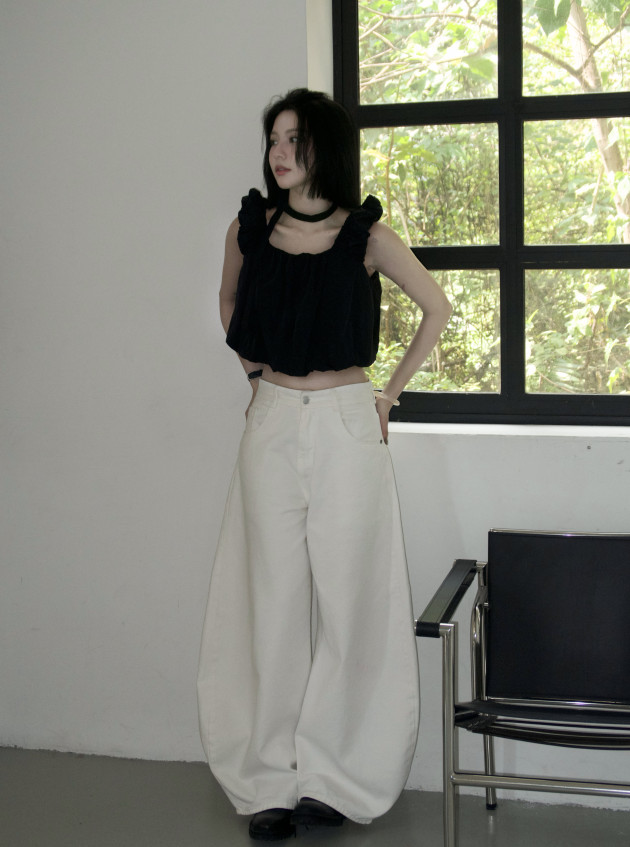 QUẦN KAKI BÍ (Basic Balloon Pants) 0