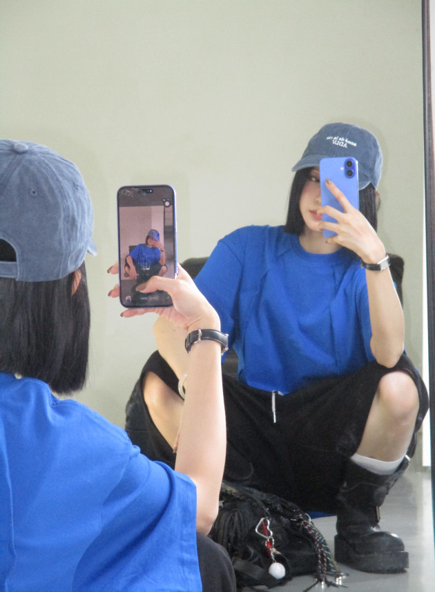 ÁO THUN DIỄU NỔI OVERSIZE (Topstitched T-shirt)