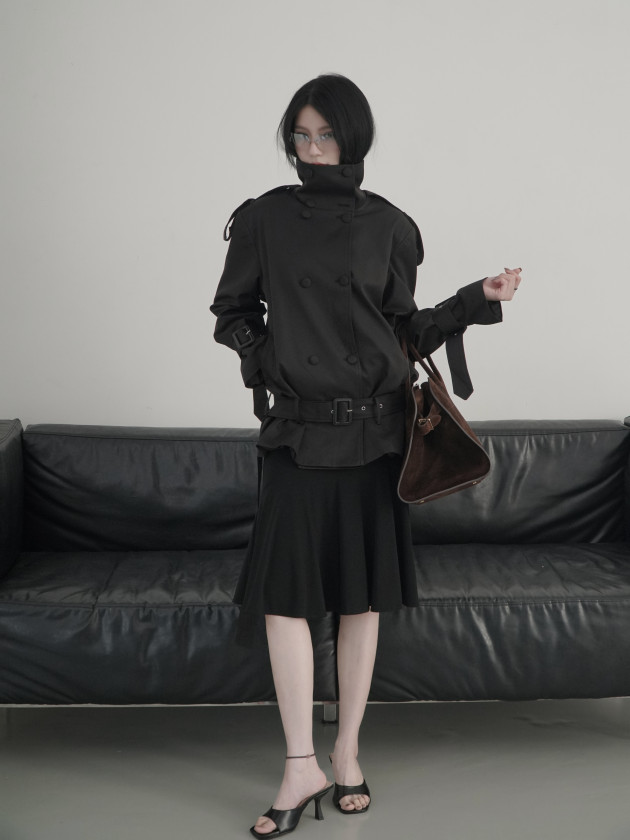 DRESS COAT (áo măng tô kiểu váy) 8