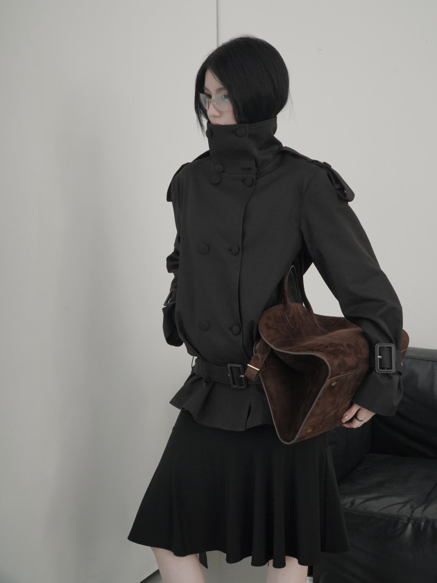 DRESS COAT (áo măng tô kiểu váy) 7