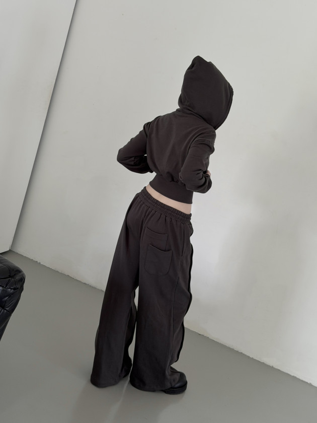 SWEATPANTS (quần nỉ dài phối gân) 0