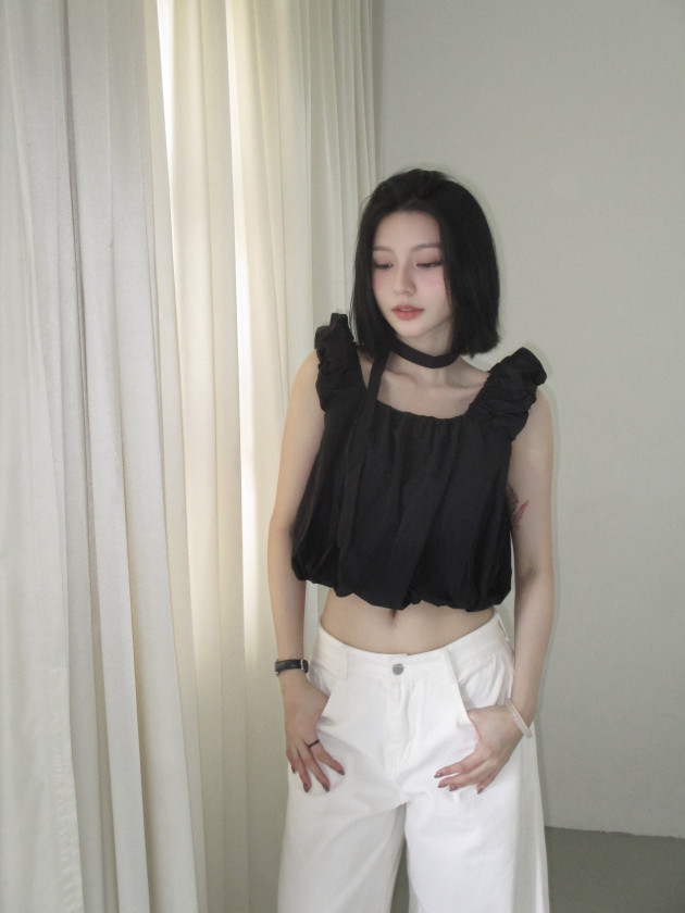PUFF BALLOON BLOUSE (áo bí tay phồng)
