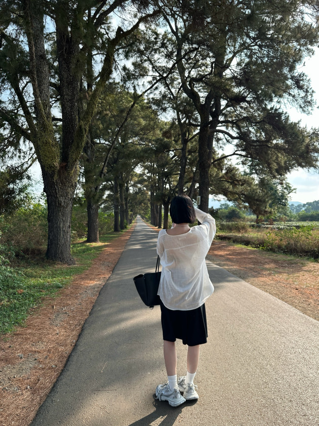 QUẦN SHORT LỬNG ỐNG RỘNG (wide-leg shorts) 4