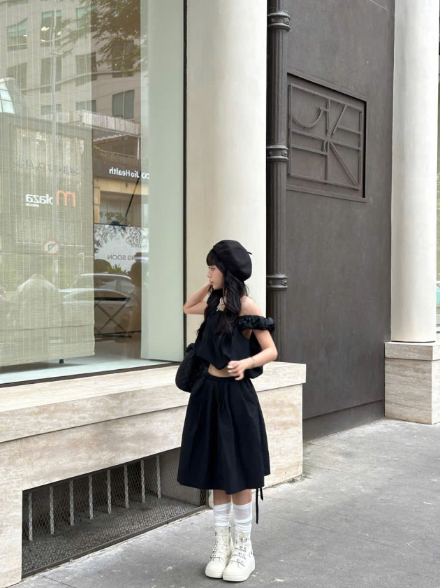 PUFF BALLOON BLOUSE (áo bí tay phồng) 4