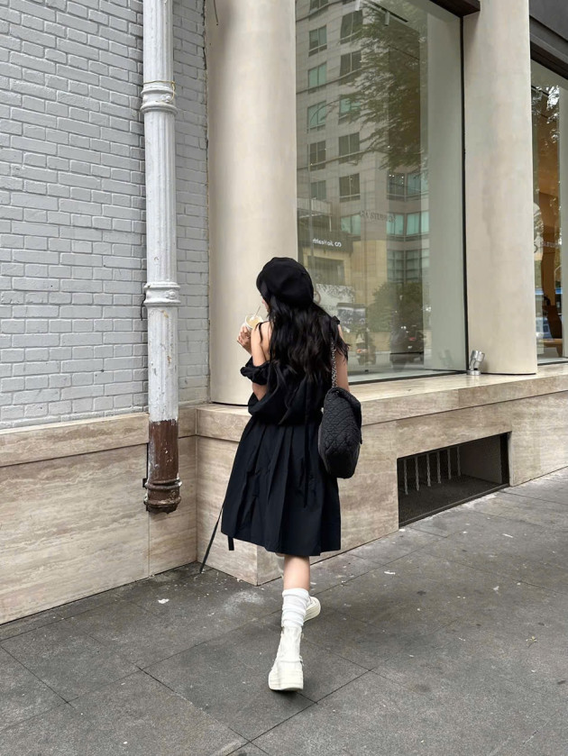 PUFF BALLOON BLOUSE (áo bí tay phồng) 6