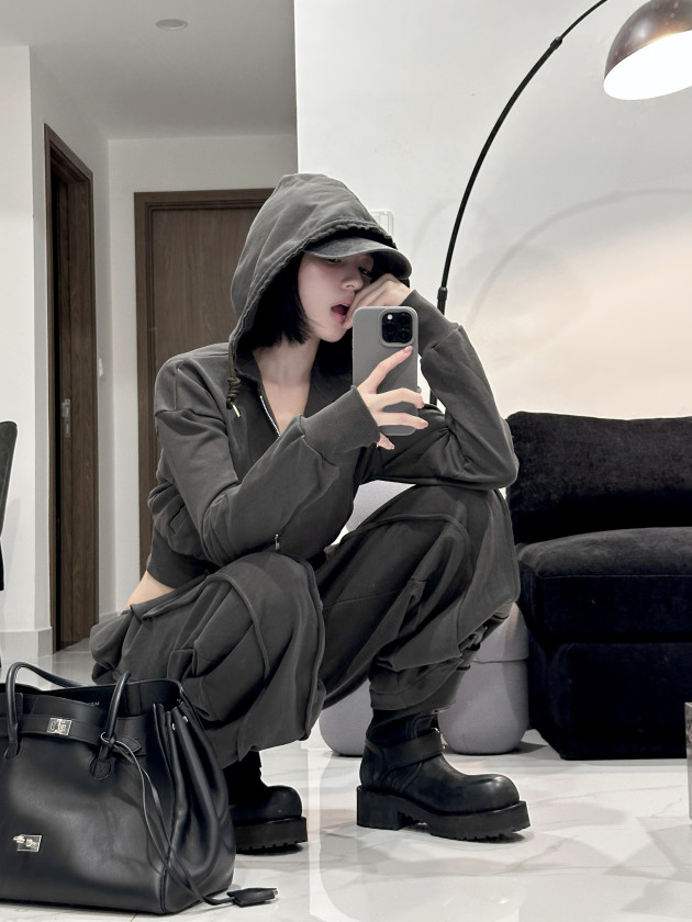 SWEATPANTS (quần nỉ dài phối gân) 1