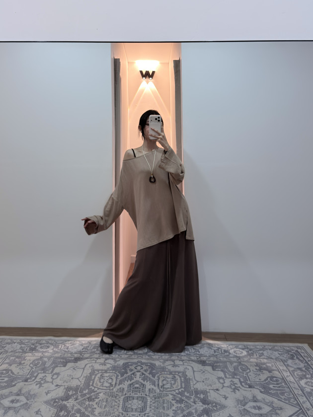 KUMO TOP (áo linen cánh dơi oversize) 5