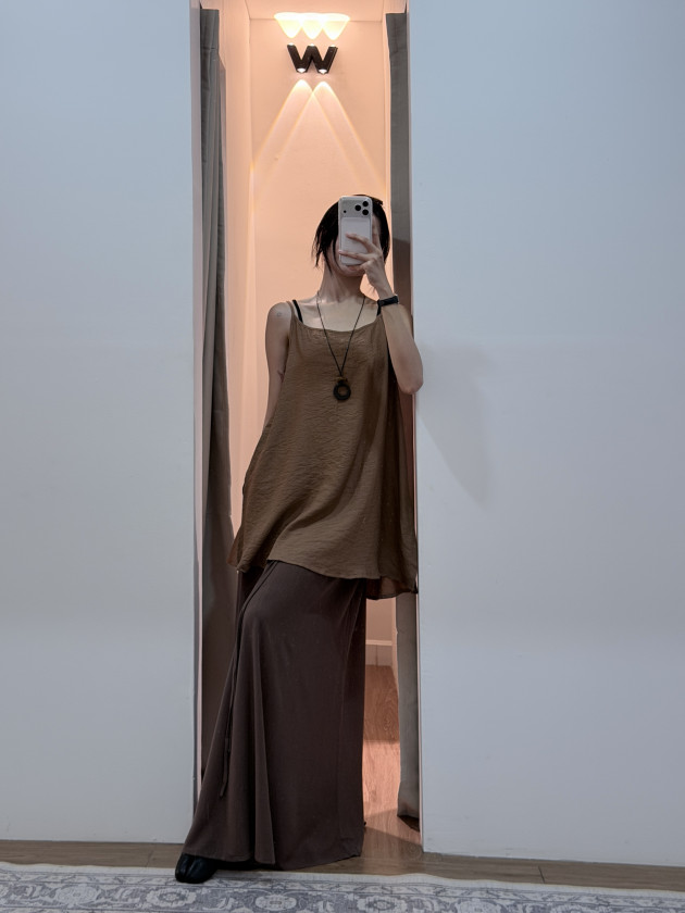 HIKARI TOP (áo linen hai dây) 0
