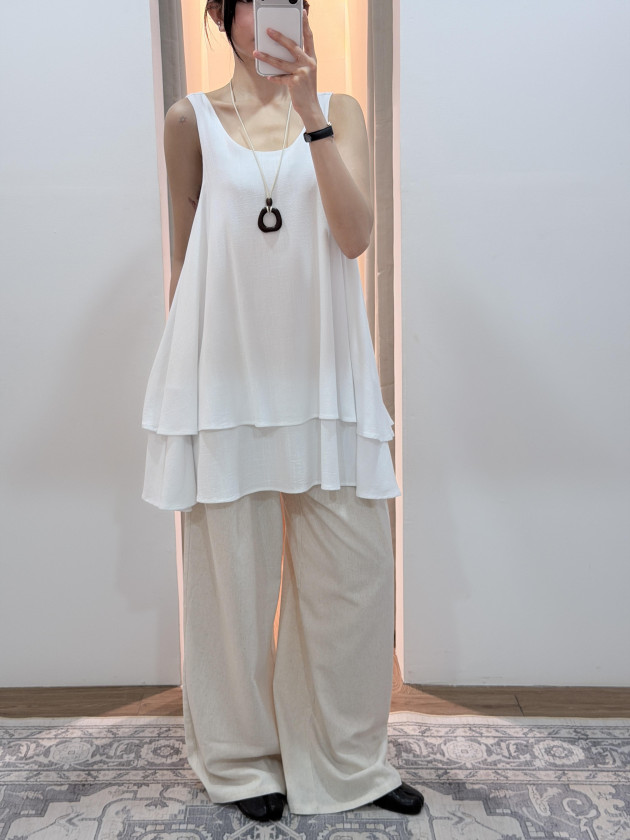 FUURIN DRESS (đầm linen hai tầng) 6
