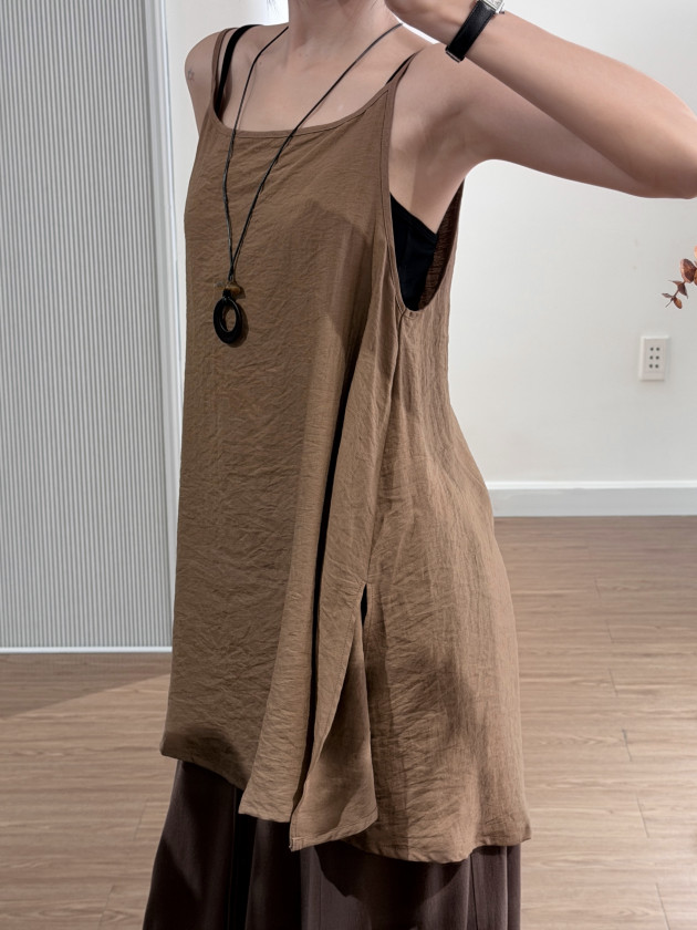 HIKARI TOP (áo linen hai dây) 1