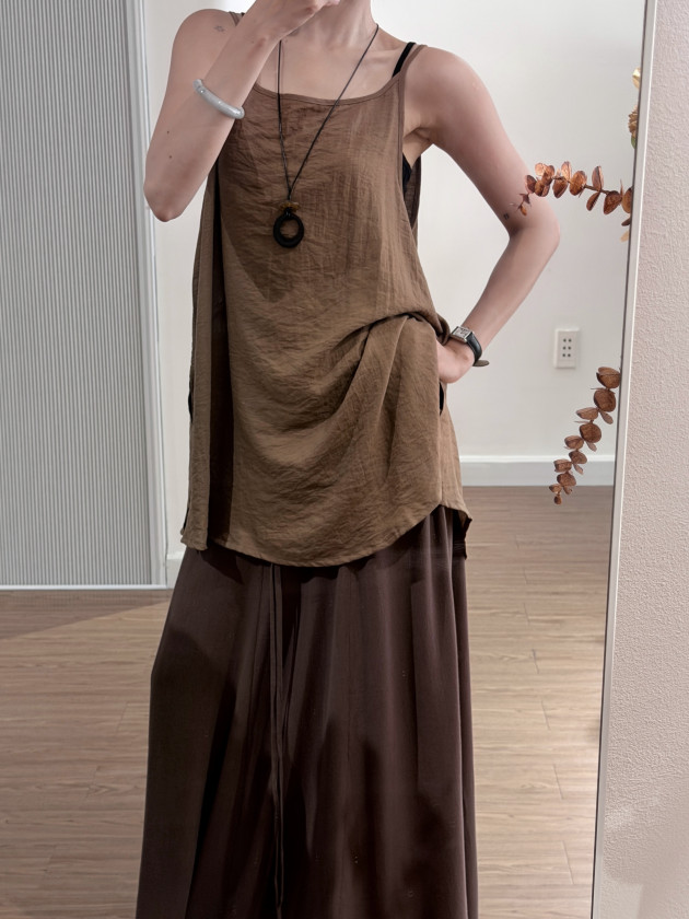 HIKARI TOP (áo linen hai dây) 2