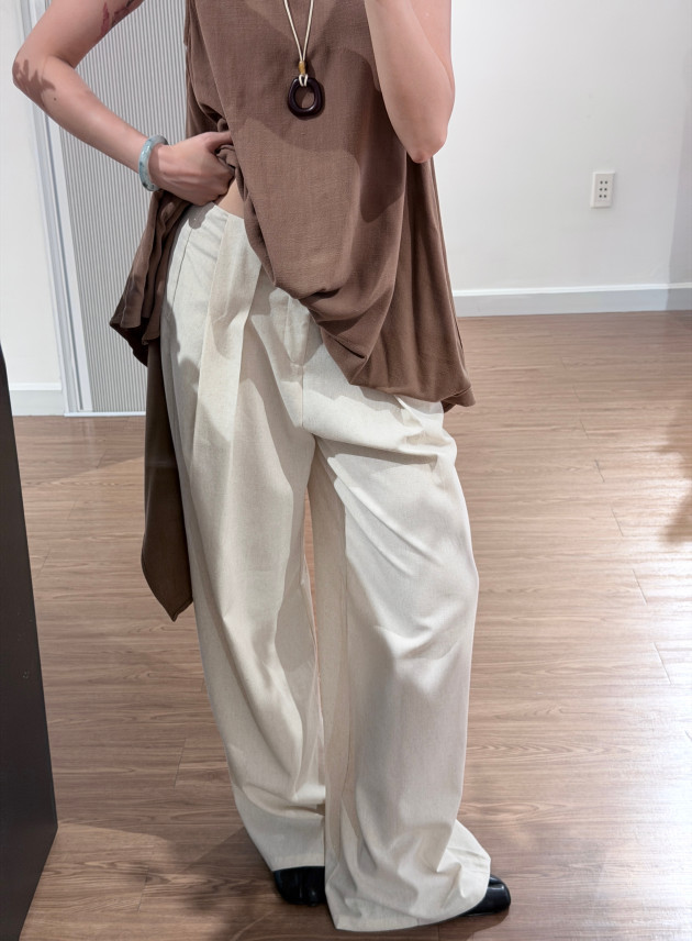 NAGI PANTS (quần linen ống rộng)