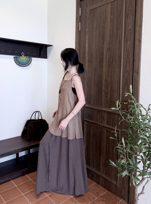 MIKI SKIRT (chân váy linen xoè) 6
