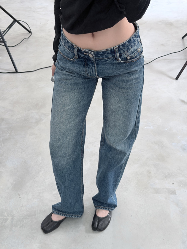 RAMA JEANS (quần denim cạp trễ, đáy ngắn) 1