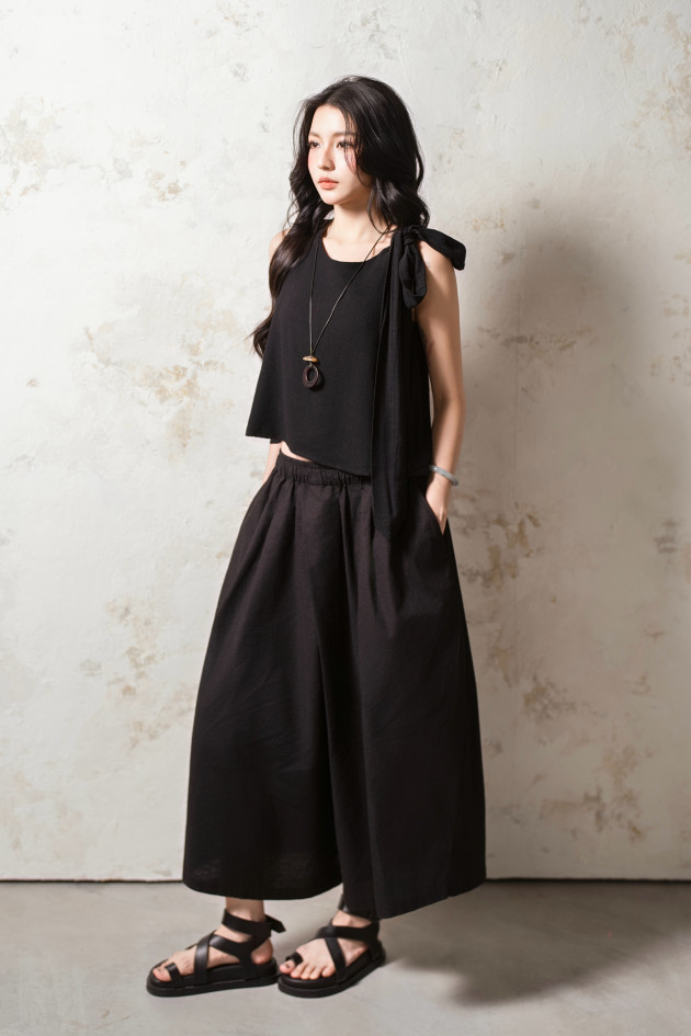 IWA PANTS (quần váy linen) 2