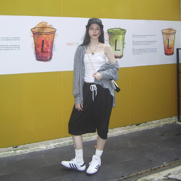 QUẦN SHORT LỬNG ỐNG RỘNG (wide-leg shorts) 3