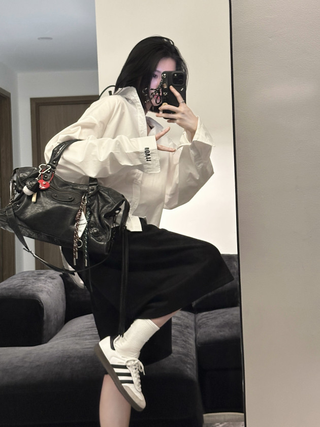 QUẦN SHORT LỬNG ỐNG RỘNG (wide-leg shorts) 0