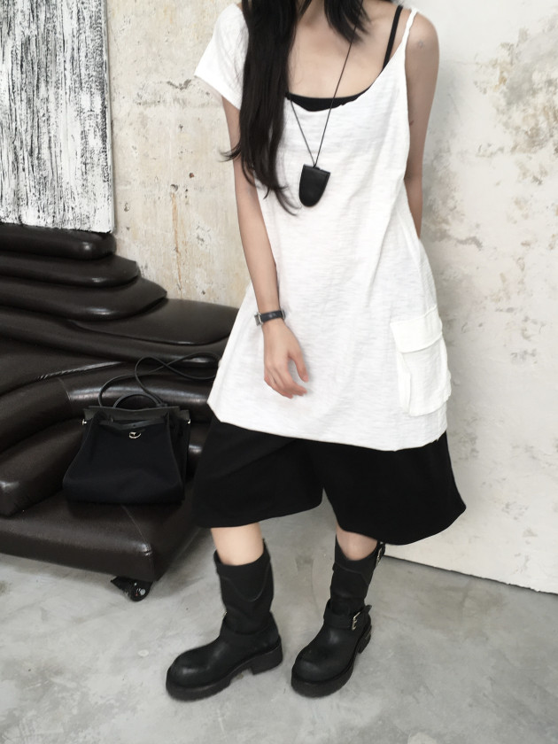 DECON TOP (áo túi hộp dáng dài) 4