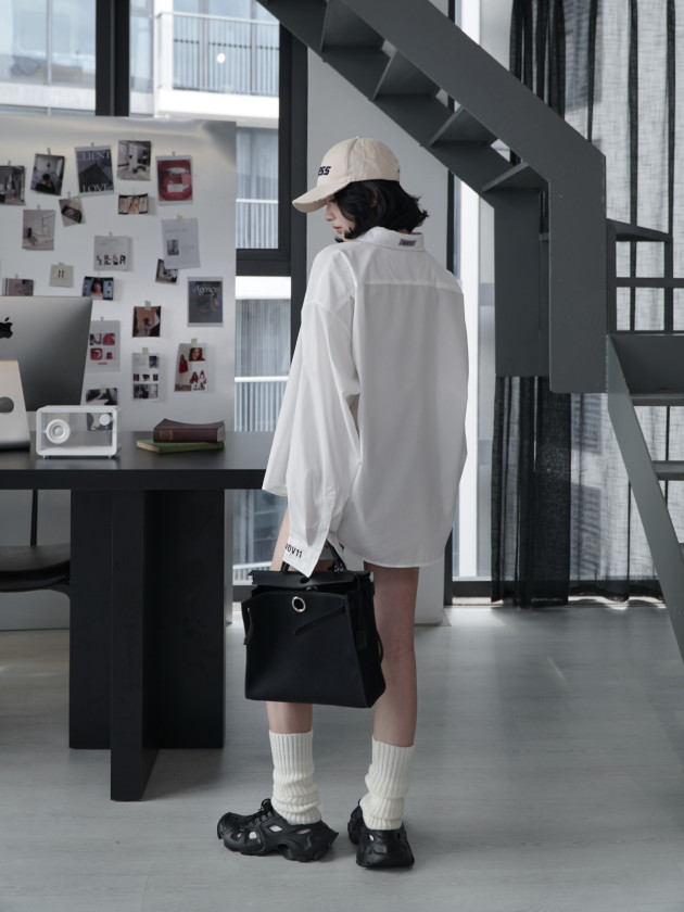 KATE SHIRT (áo sơ mi kate oversize) 8