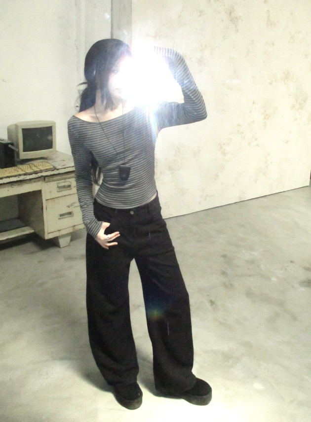 NIGHTLINE TOP (áo ôm tay dài sọc ngang) 11