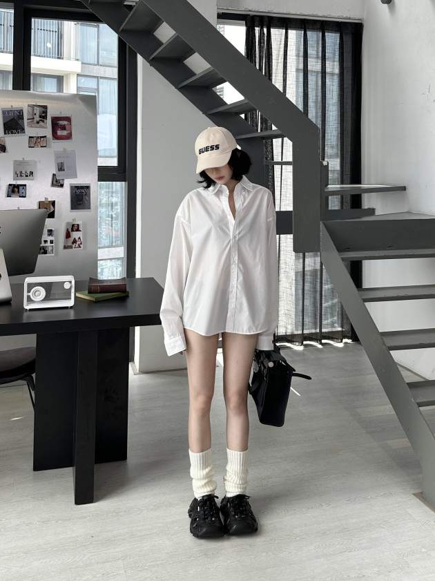 KATE SHIRT (áo sơ mi kate oversize)