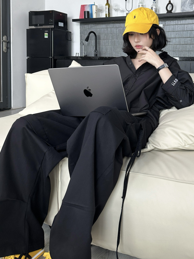 KATE SHIRT (áo sơ mi kate oversize) 11