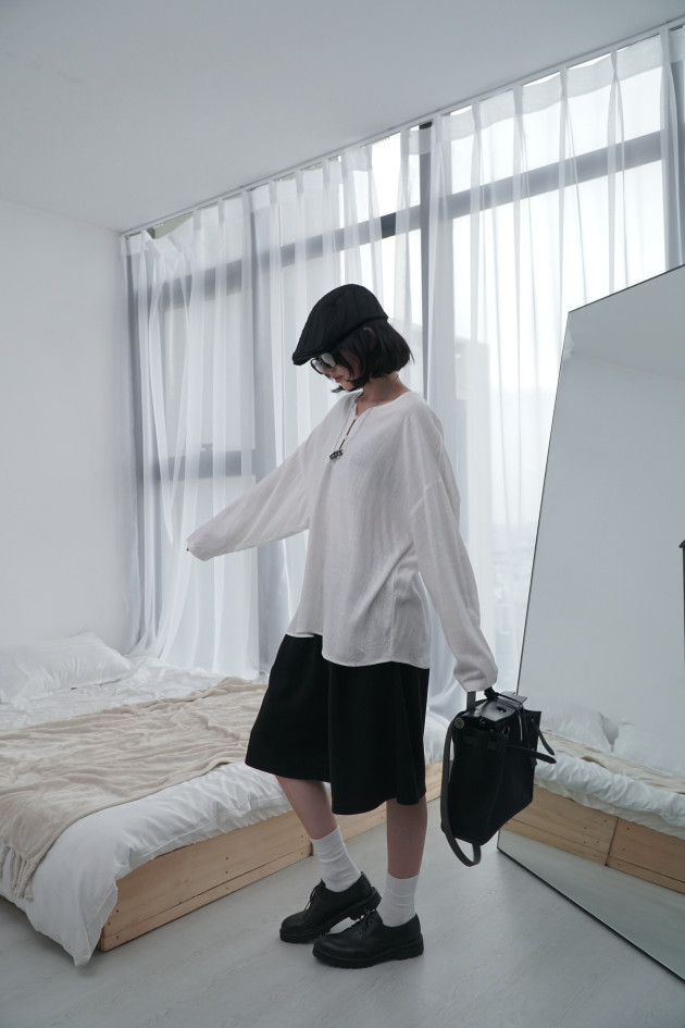 PREMIUM WASHED LINEN SHIRT (áo sơ mi linen wash cao cấp) 13