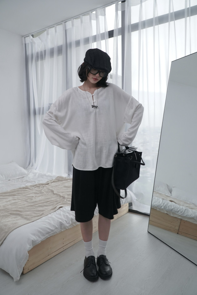 PREMIUM WASHED LINEN SHIRT (áo sơ mi linen wash cao cấp) 15