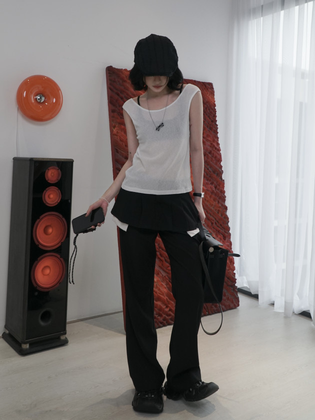 BACKLESS TANK TOP (áo xước ba lỗ khoét lưng) 5