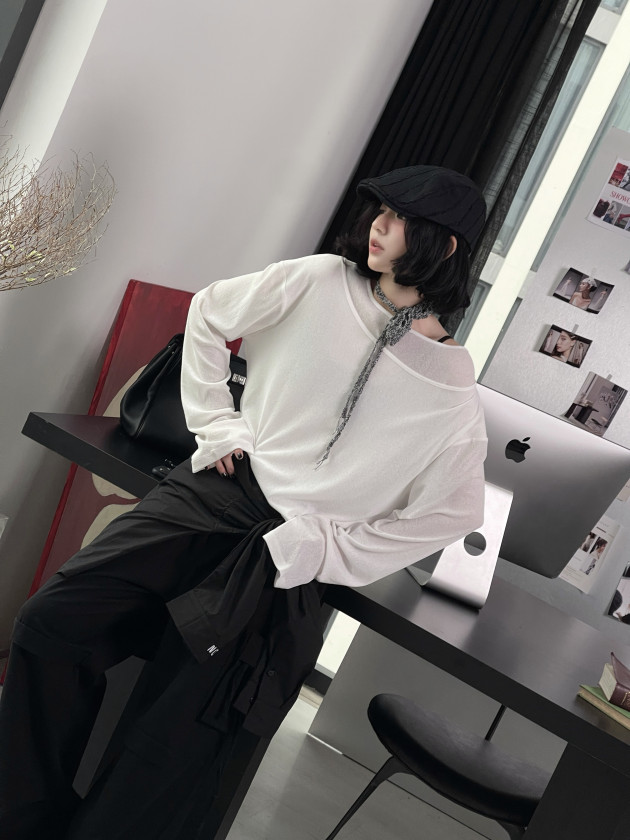 BUNNY TOP (áo xước tay dài 2 lớp) 3