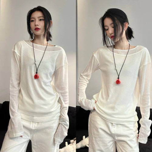/NOV11/ ÁO XƯỚC TAY DÀI 2 LỚP (BUNNY TOP) 1