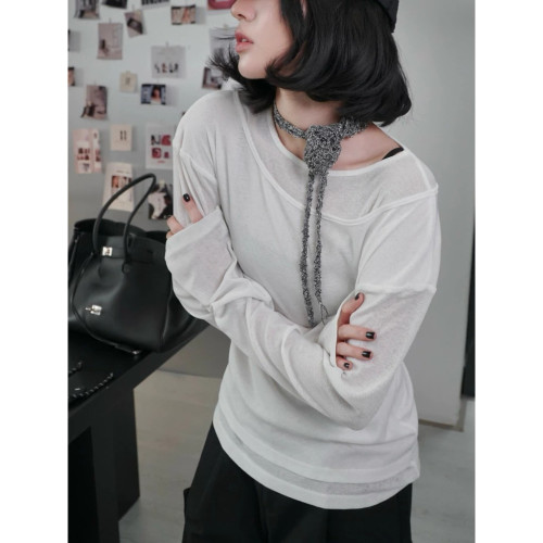 /NOV11/ ÁO XƯỚC TAY DÀI 2 LỚP (BUNNY TOP) 4