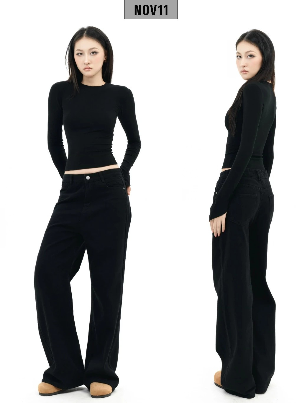 /NOV11/ QUẦN KAKI JEAN ỐNG SUÔNG RỘNG