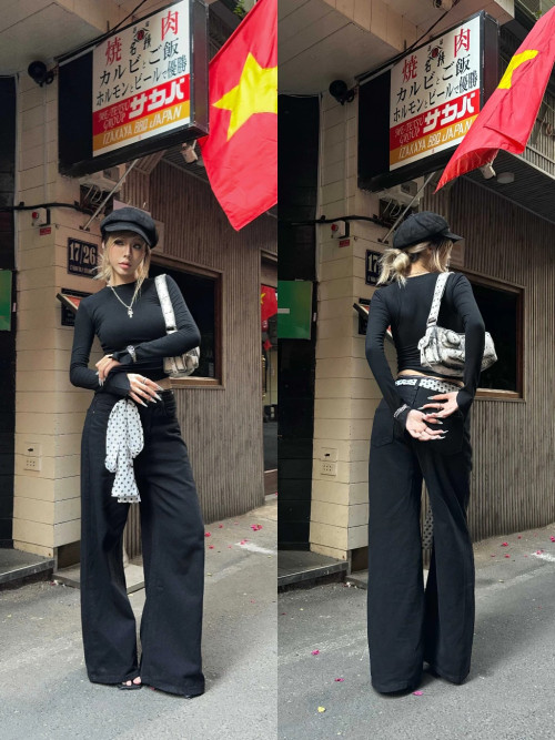 /NOV11/ QUẦN KAKI JEAN ỐNG SUÔNG RỘNG 1