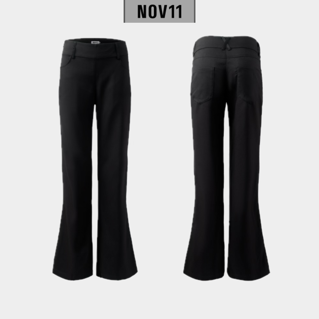 LOW-RISE FLARED PANTS (quần cạp trễ ống loe) 1