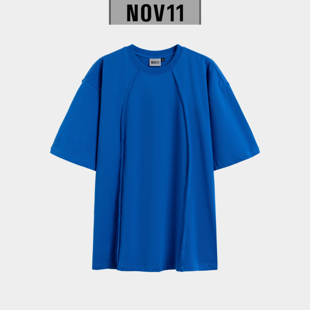 ÁO THUN DIỄU NỔI OVERSIZE (Topstitched T-shirt) 1
