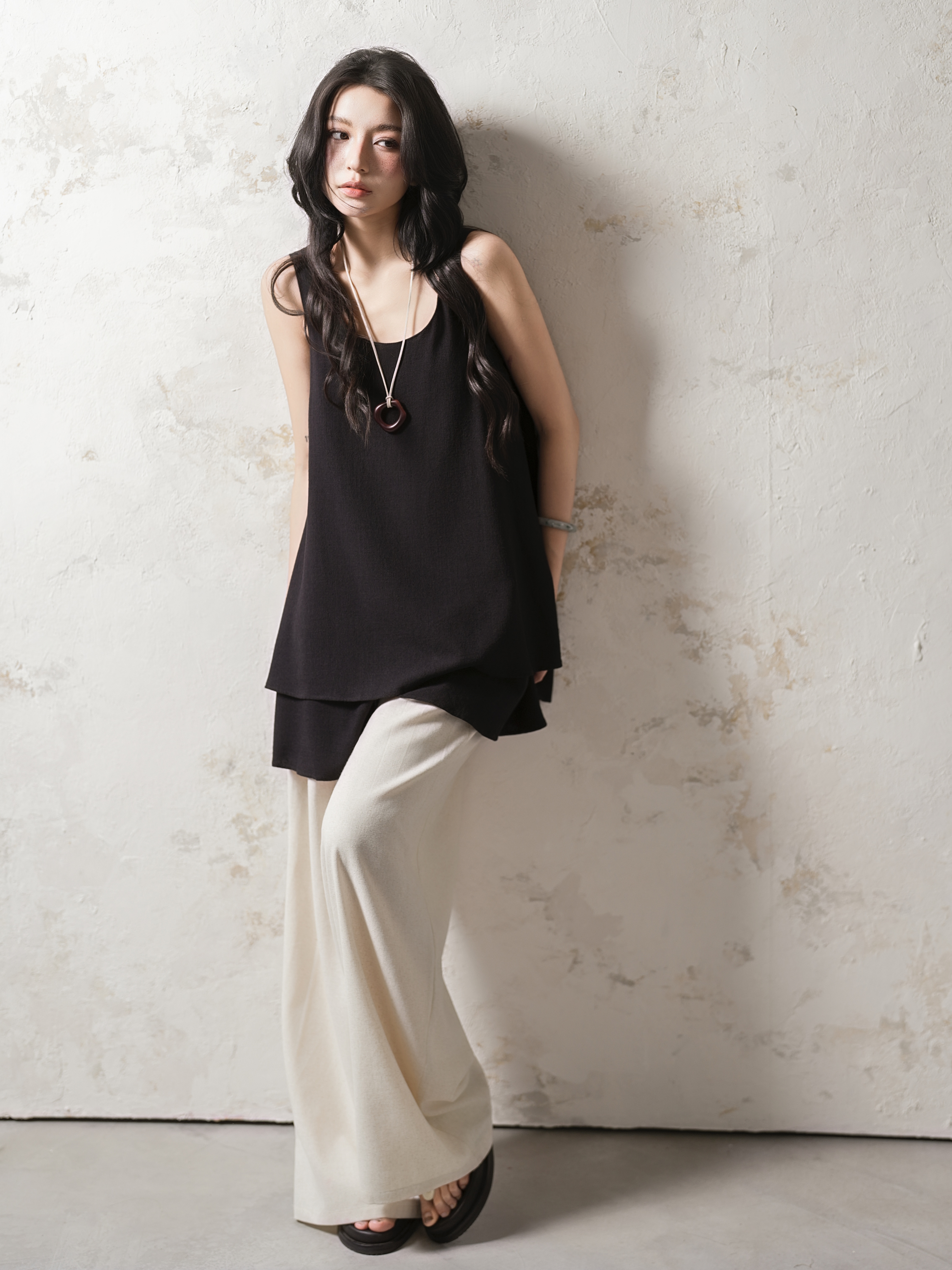FUURIN DRESS (đầm linen hai tầng)