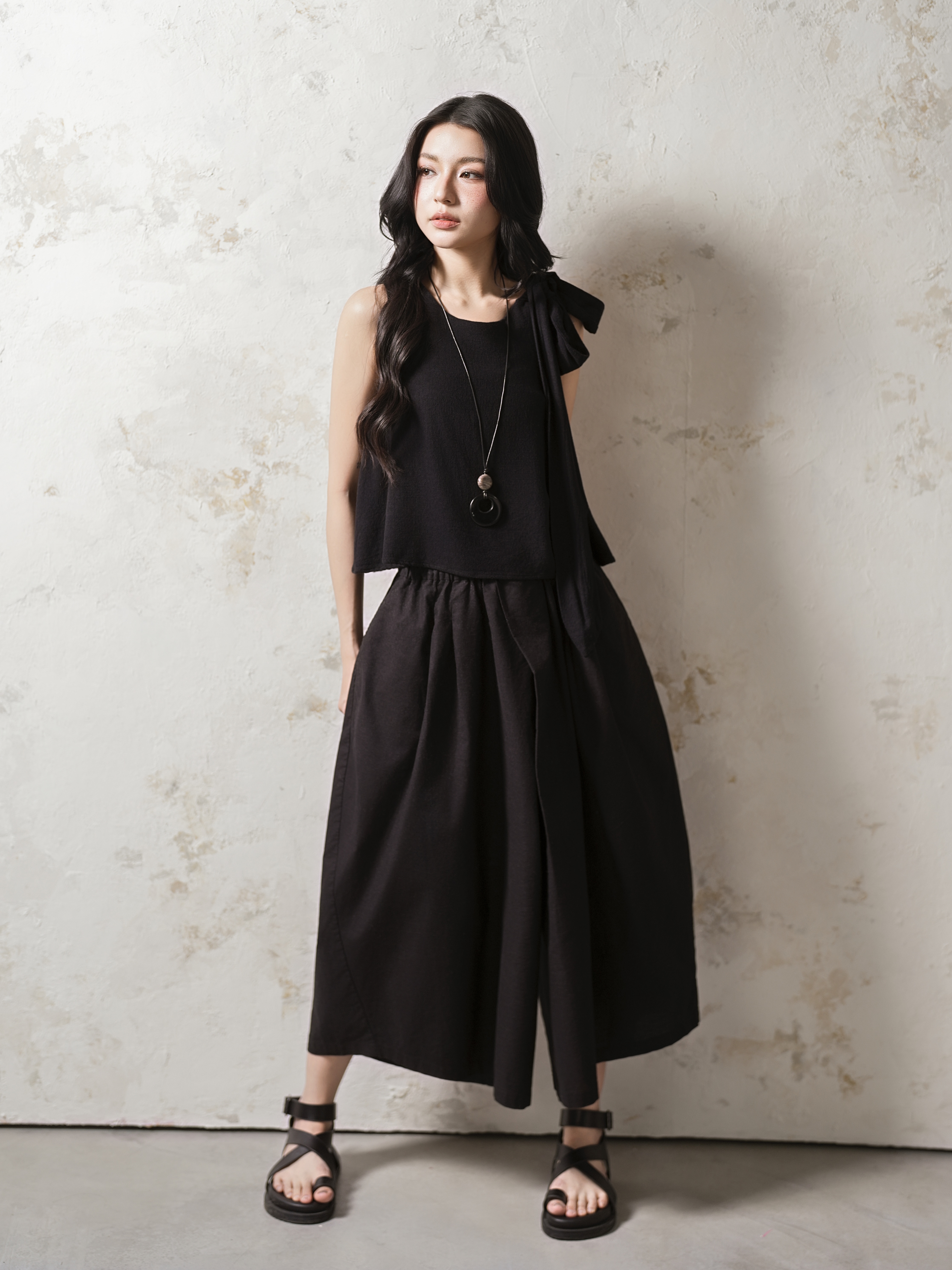IWA PANTS (quần váy linen)-02