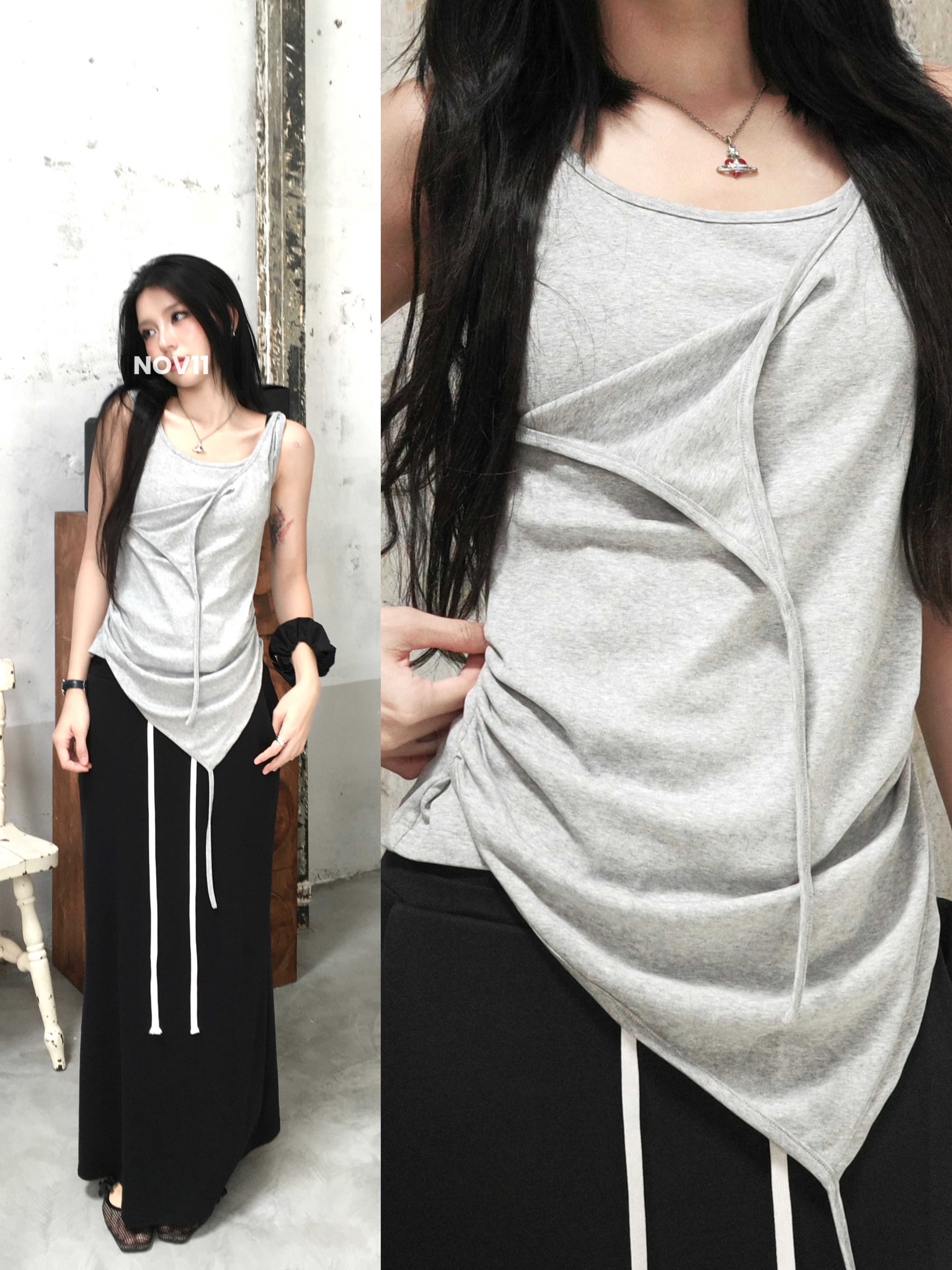 CIPHER layered TANK TOP