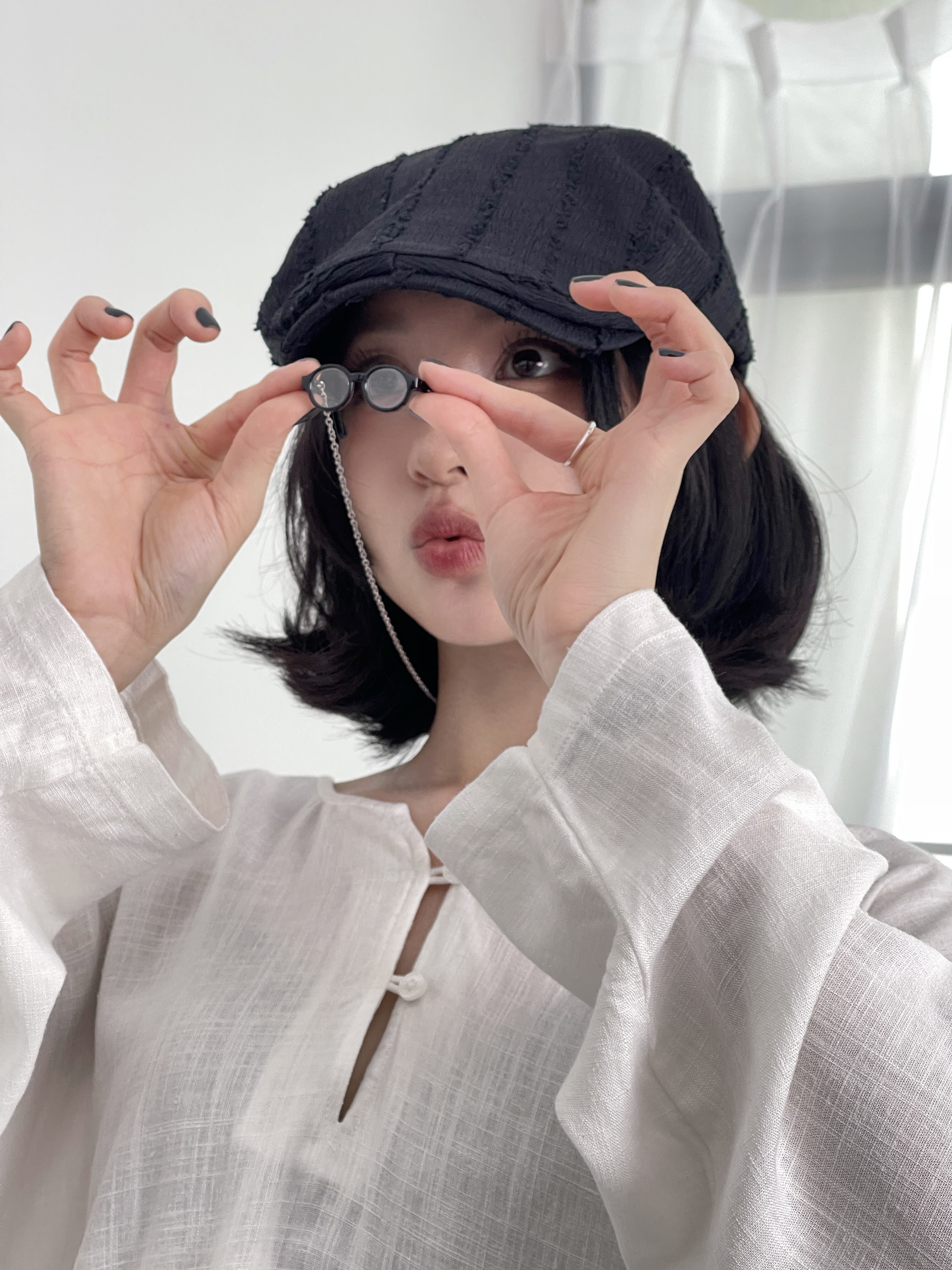 PREMIUM WASHED LINEN SHIRT (áo sơ mi linen wash cao cấp) 02