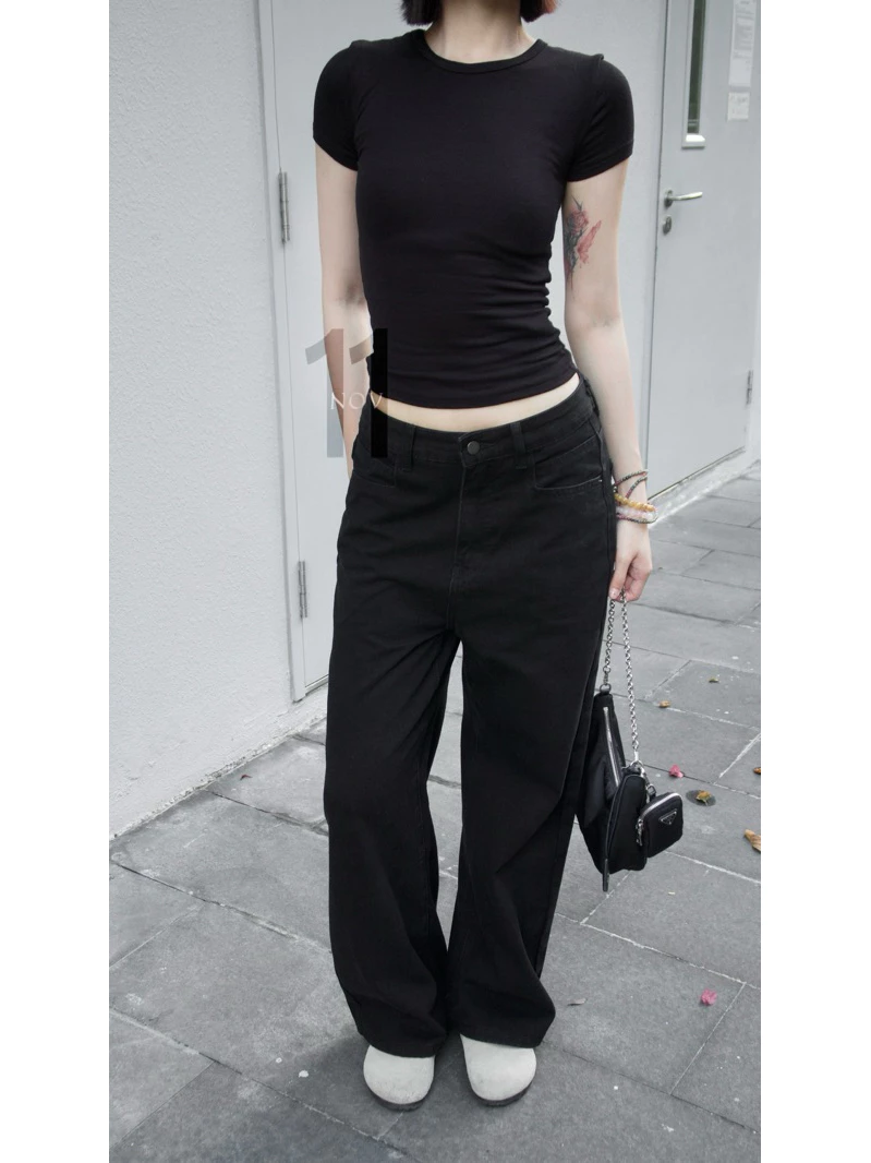 ÁO TAY NGẮN ÔM BODY (slim tee)-02