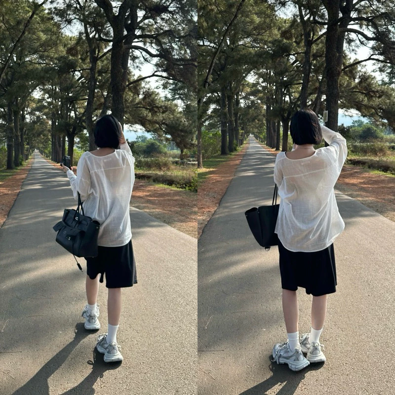 ÁO SƠ MI LINEN WASH CAO CẤP (premium washed linen shirt) 7